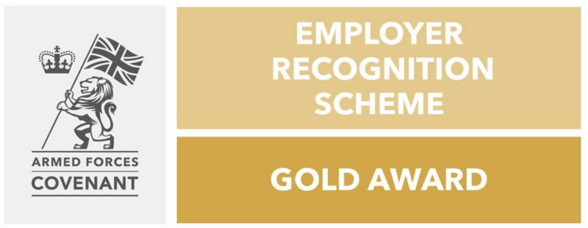 Employee recognition scheme gold award