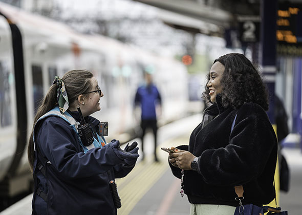 customer services with passenger